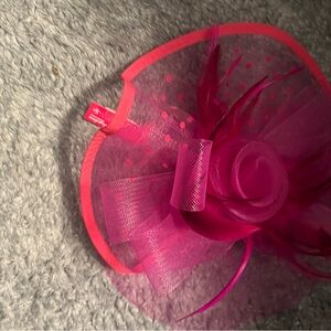 Elegant Pink Fascinator